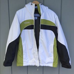 Columbia hooded ski jacket